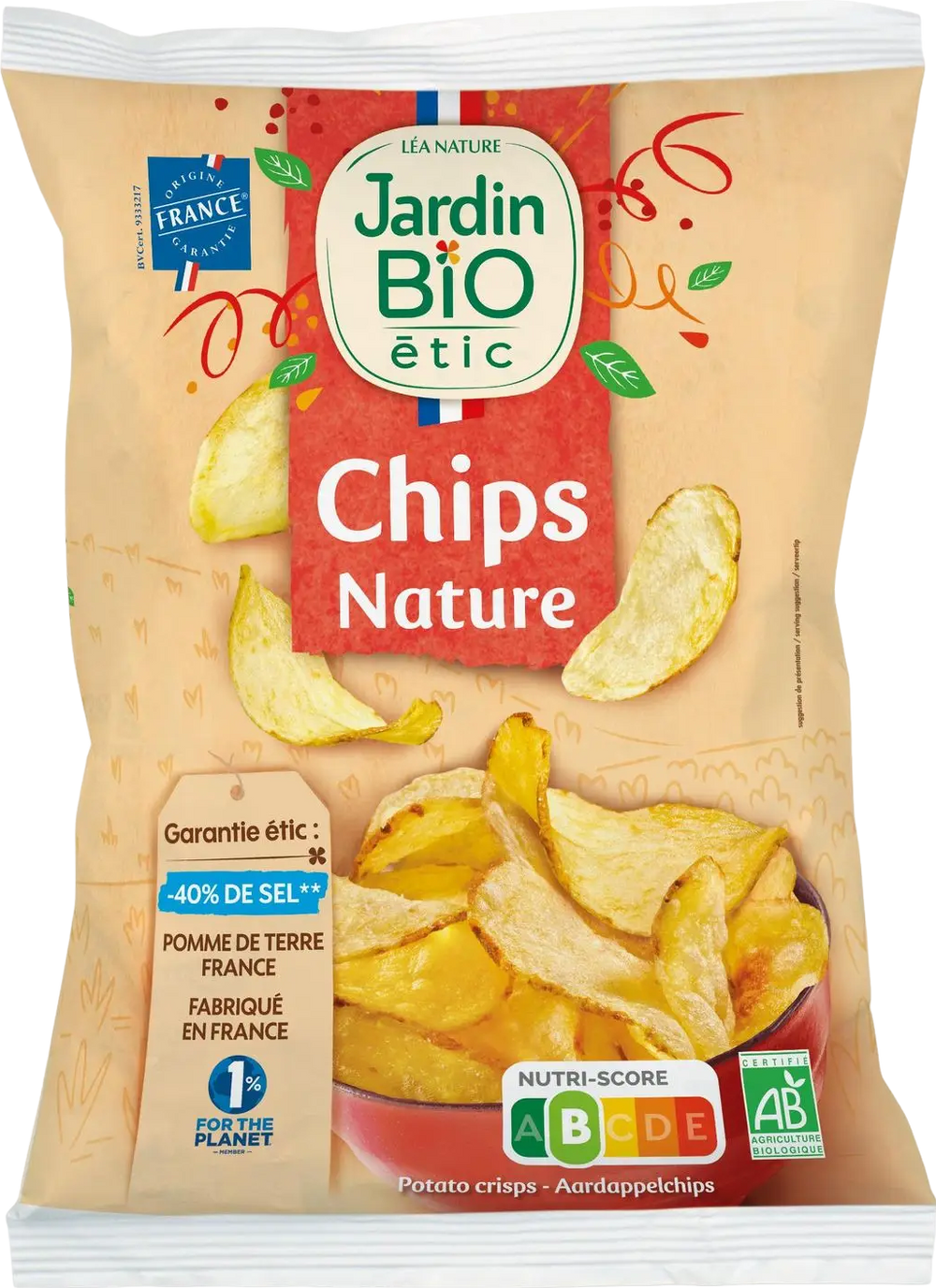Chips Nature bio - 125g