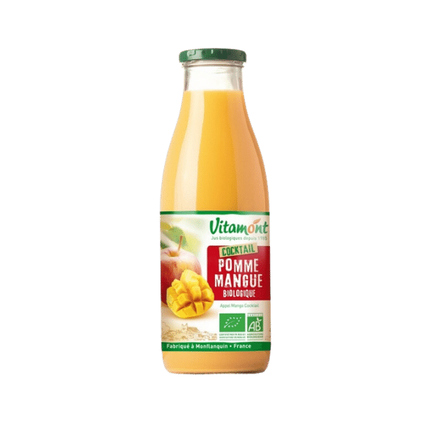 Vitamont - Jus de pomme et mangue bio - 75cl