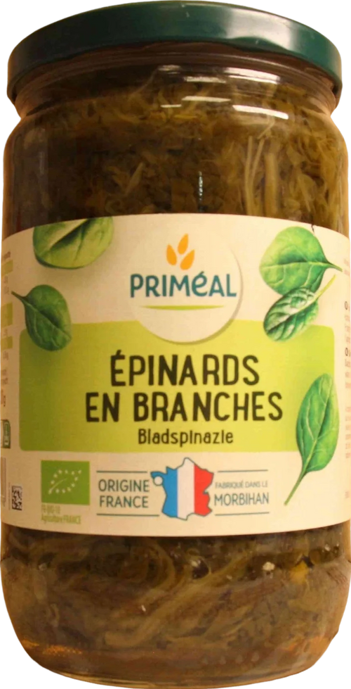 Epinard en branches bio - 630g