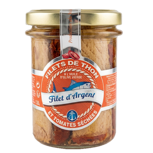 Filets de thon à la tomate - 200g