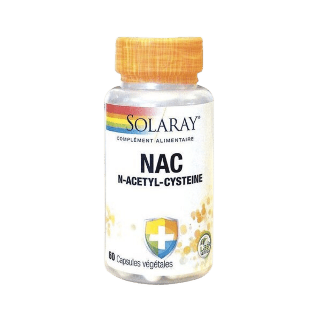 NAC 600mg - 60 capsules - Solaray