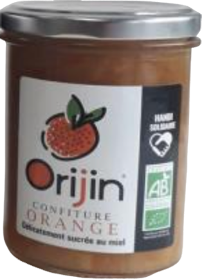 Confiture orange miel bio - 250g