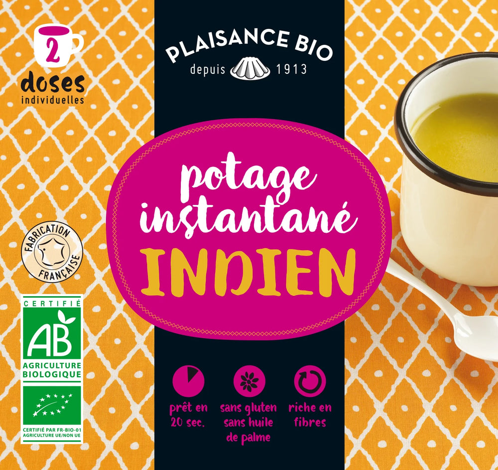 Potage indien bio - 2 portions