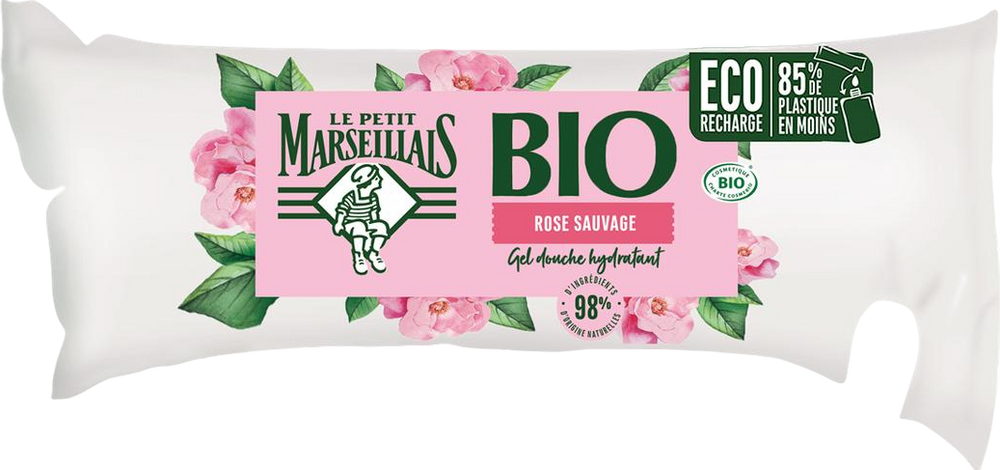 Recharge de gel douche à la rose -250ml