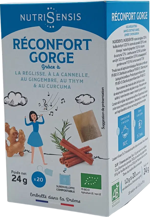 Tisane réconfort gorge - 24g