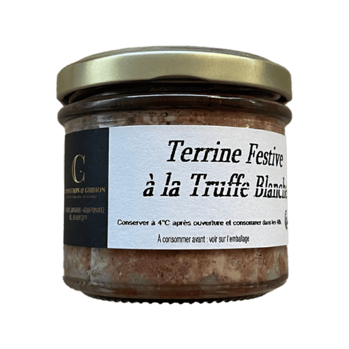 Terrine festive à la truffe blanche - 90g