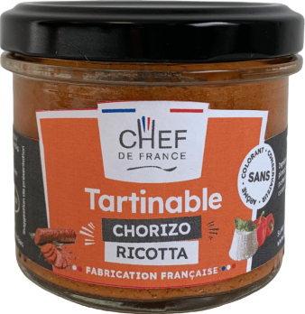 Tartinable chorizo et ricotta - 100g