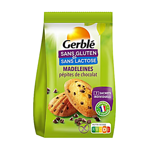 Madeleines aux pépites de chocolat - 210g