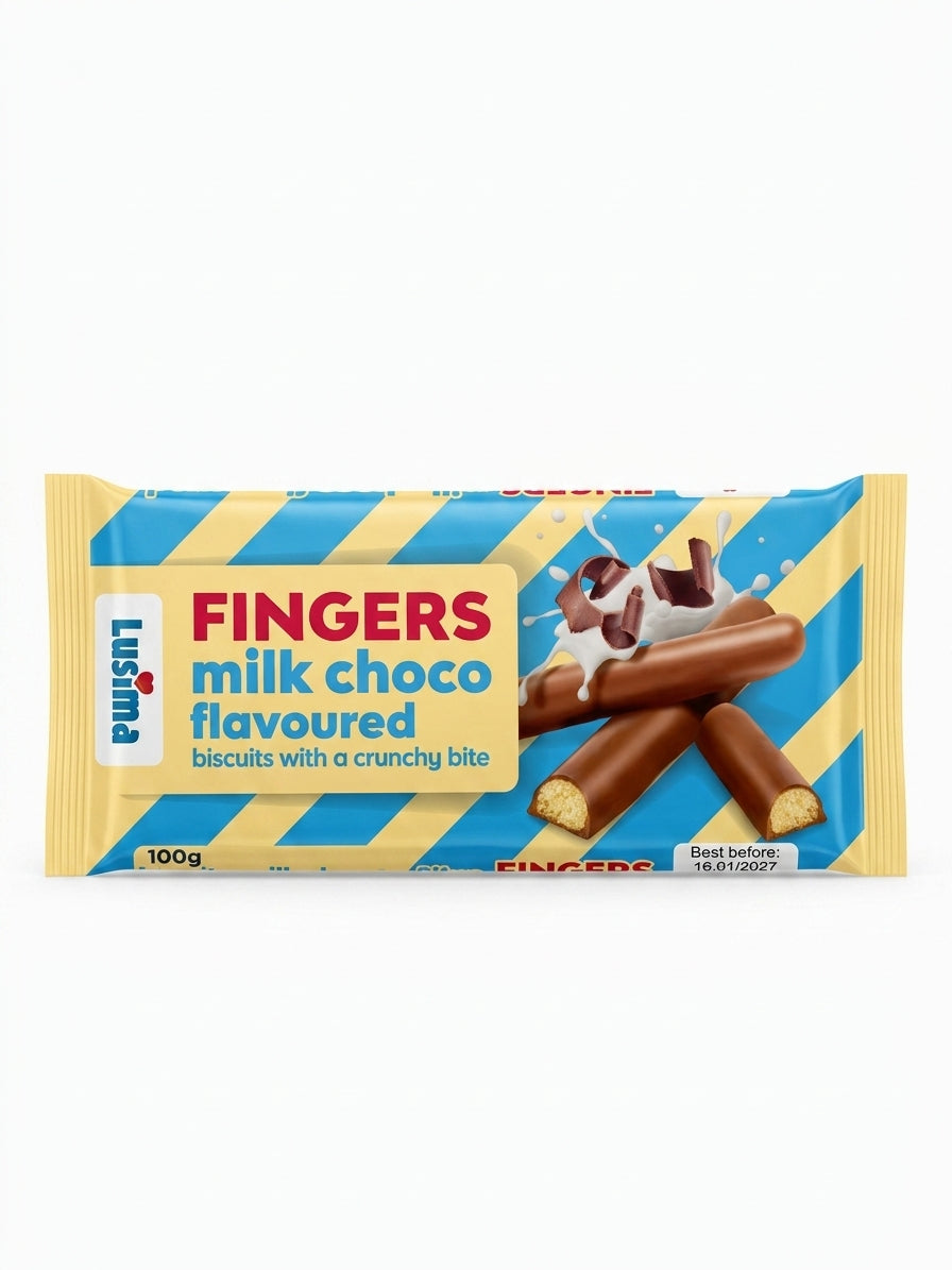 Fingers au chocolat au lait - 100g