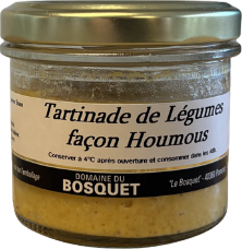 Tartinade de légumes façon Houmous (Butternut, Oignon, Sésame) - 80g