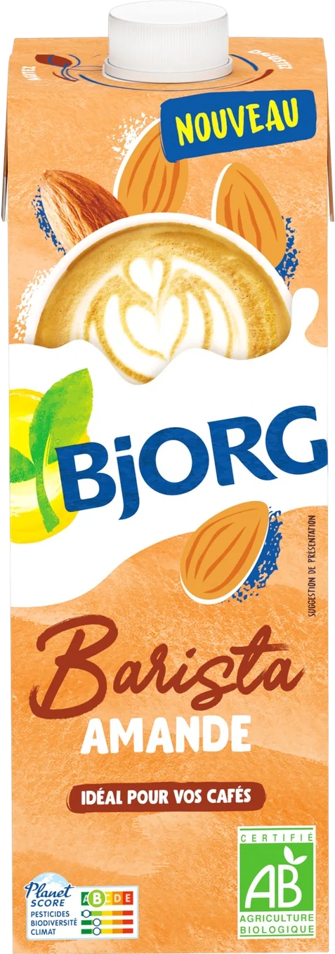 Boisson végétale amande barista bio - 1L