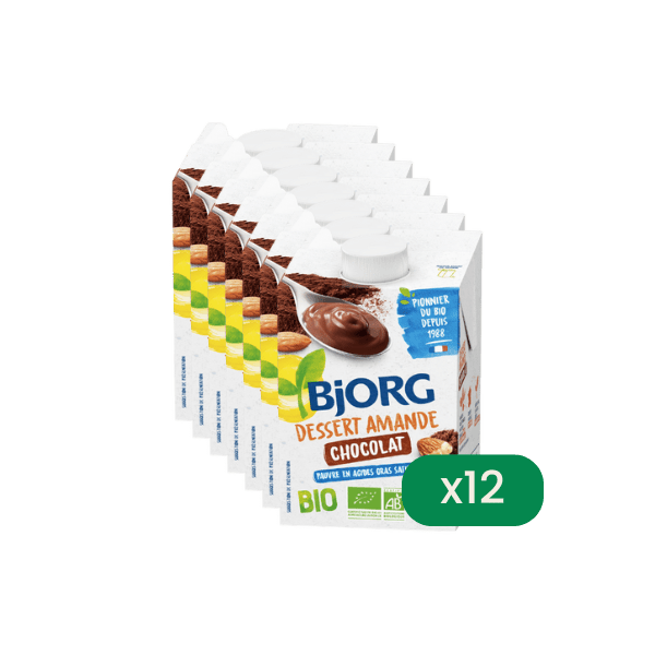 Willy anti - gaspi - Lot de 12 dessert amande chocolat bio - 12x534g