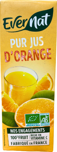 Pur jus d'orange bio - 1L