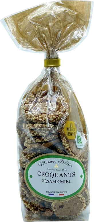 Biscuits sésame et miel bio - 125g
