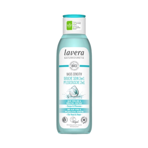 Gel douche Basis Sensitiv 2 en 1 corps et cheveux bio - 250ml