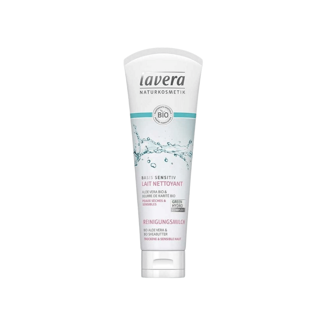 Lait démaquillant Basis Sensitiv bio - 125ml - Lavera