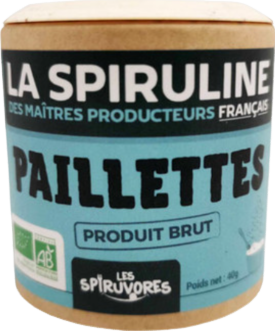 Spiruline paillettes bio - 40g