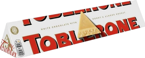 Chocolat blanc au nougat miel et amandes - 100g