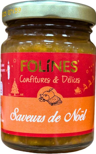 Confiture saveurs de Noël - 110g