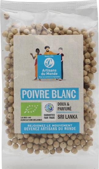 Recharge poivre blanc bio - 50g