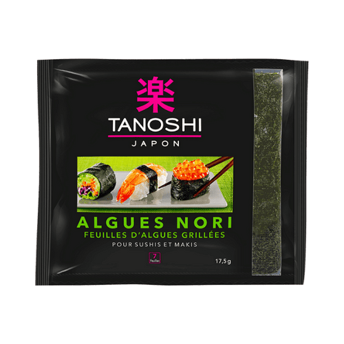 Algues Nori grillées pour sushis - 17,5g