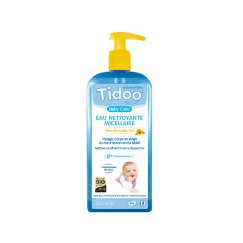 Eau nettoyante micellaire au calendula bio - 500ml