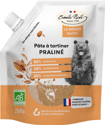 Pâte à Tartiner Praliné Amande Bio - 250g