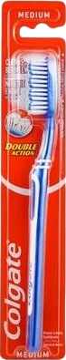 Brosse à dents medium double action - 1 unité