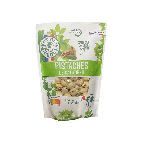 Pistaches grillés sans sel ajouté - 150g