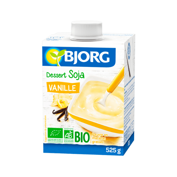 Dessert soja vanille bio - 525g