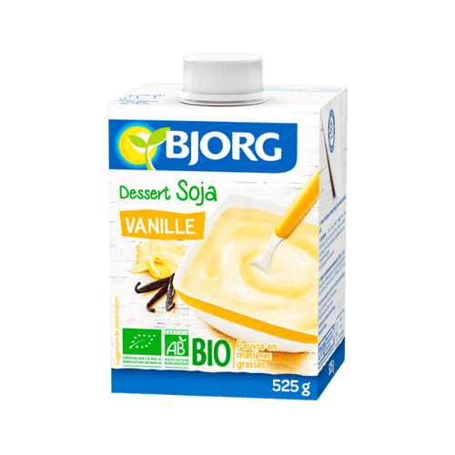 Dessert soja vanille bio - 525g