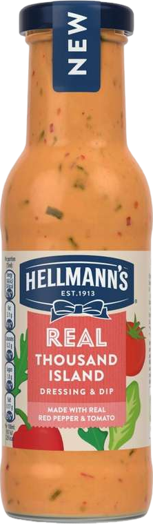 Sauce salade au piment rouge et à la tomate Hellmann's - 250g