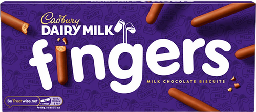 Fingers chocolat au lait - 114g