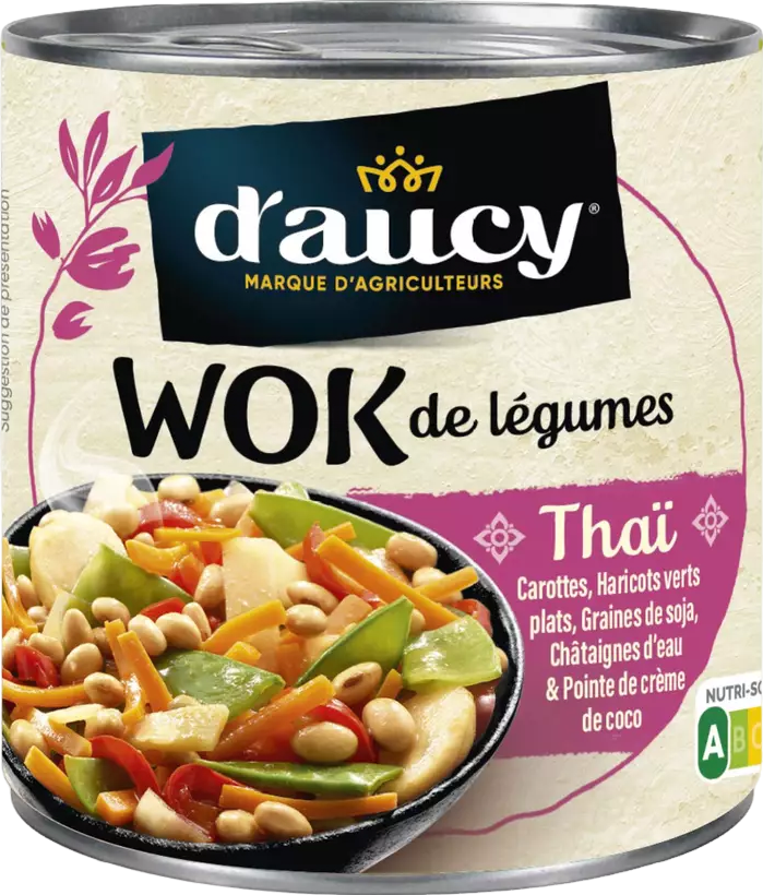 Wok de légumes thai - 290g