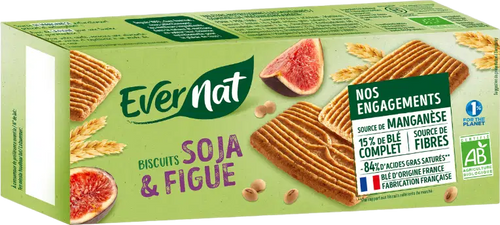 Biscuits soja figue bio - 240g