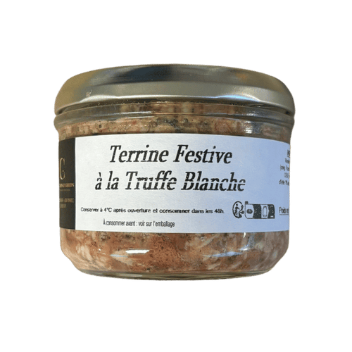 Terrine festive à la truffe blanche - 180g