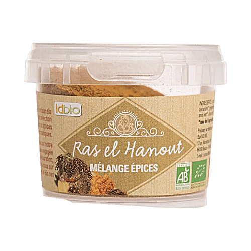 Mélange Ras el Hanout en poudre bio - 40g