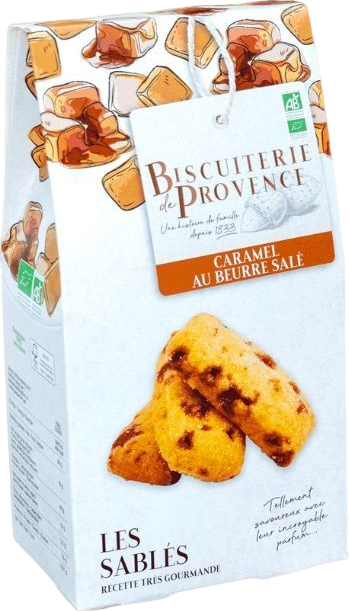 Sablé au caramel beurre salé bio - 120g