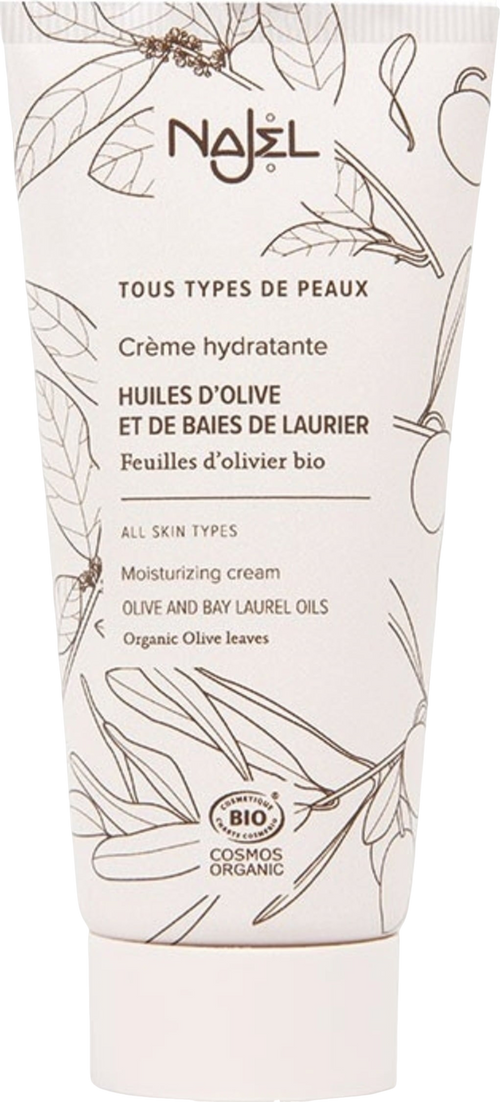 Crème hydratante visage tous types de peaux bio - 50ml