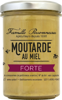 Moutarde forte au miel - 210g