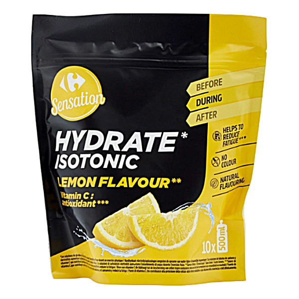 Poudre pour boisson isotonique au citron - 400g