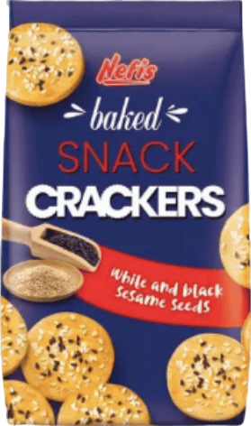 Crackers au sésame noir et blanc - 100g