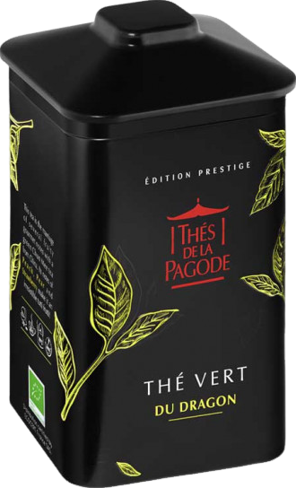Thé vert du Dragon en feuilles bio - 100G