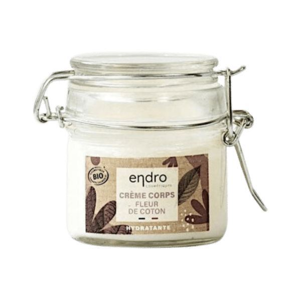 Crème pour le corps Fleur de coton bio - 100ml - Endro Cosmétiques