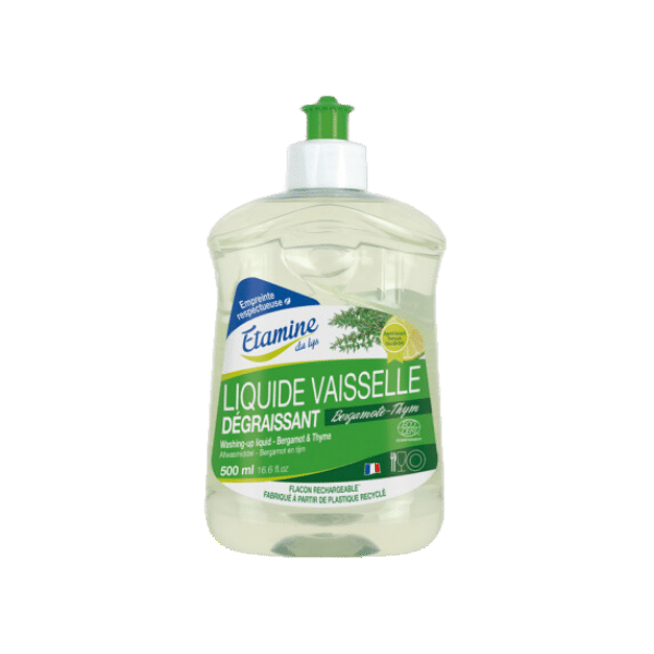 Liquide vaisselle thym bergamote - 500ml - Etamine du Lys