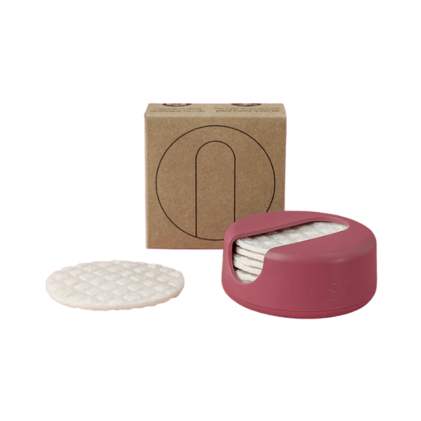 Disques démaquillants avec boitier rouge - 7 disques - Lastswab