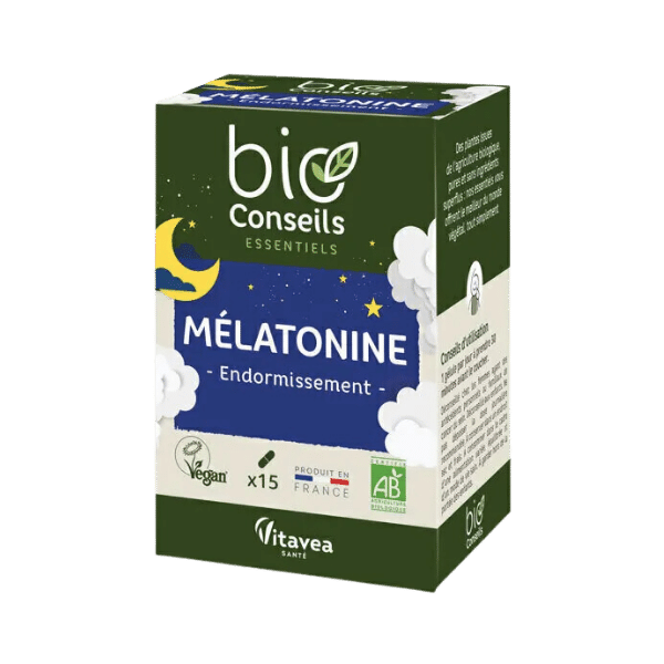 Mélatonine - 15 gélules - bio conseils