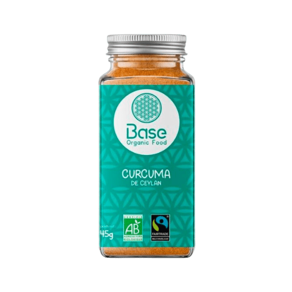 Curcuma en poudre bio - 45g - Base Organic Food
