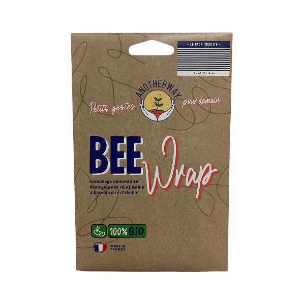 Emballage Alimentaire Bee Wrap Végétal - Taille S - x3 - Another Way