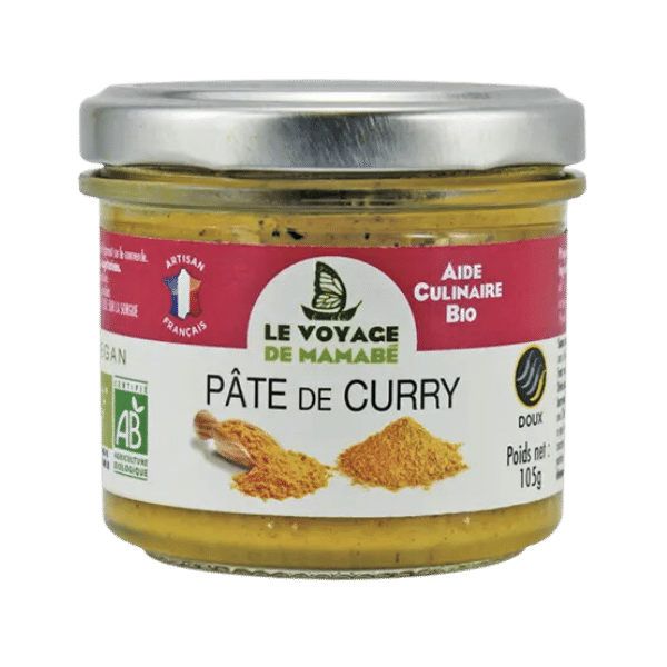 Pâte de curry bio - 105g - Le Voyage de Mamabé